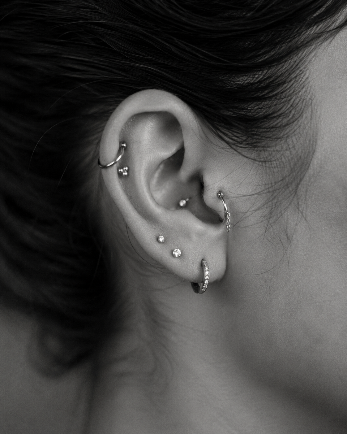 Piercing work